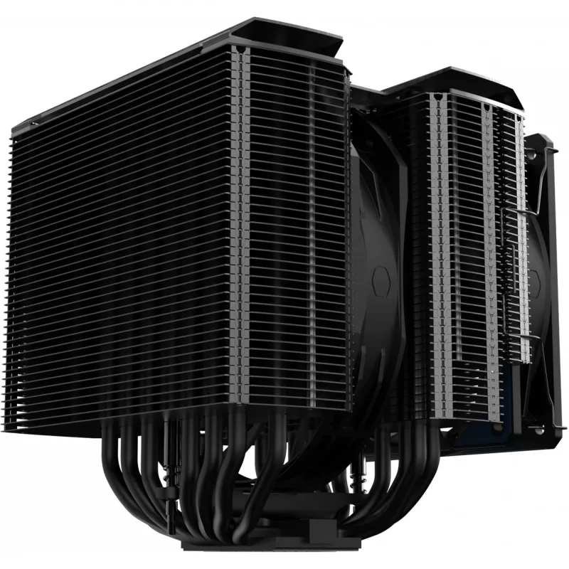 Cooler Master MasterAir MA824 Stealth Chłodzenie procesora Powietrze 120/135 mm Czarny