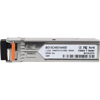 niebieskiOptics M-SFP-BIDI TYPE A LH/LC-BO moduł transceivera sieci światłowodowej (M-SFP-BIDI Type A LH/LC-BO)
