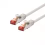 Kabel sieciowy LOGON TCF66F015I RJ-45 Cat6a 1.5 m Ivory