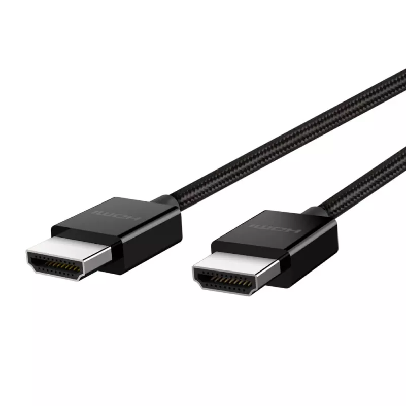 Belkin Ultra High Speed - Kabel HDMI - HDMI (M) do HDMI (M) - 2,0 m - Czarny (AV10176BT2M-BLK)