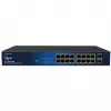 ALLNET 18-portowy Gigabitowy przełącznik PoE ALL-SG8018P — 16 portów PoE + 2 uplink, Gigabit Ethernet