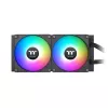 Chłodzenie cieczą typu all-in-one Thermaltake CL-W416-PL14SW-A 14 cm Czarny