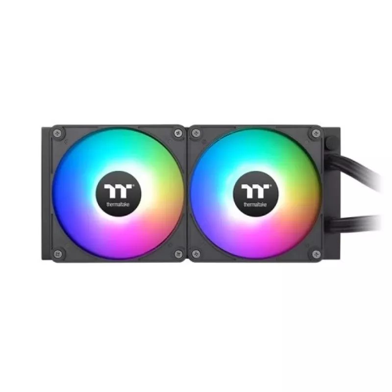 Chłodzenie cieczą typu all-in-one Thermaltake CL-W416-PL14SW-A 14 cm Czarny