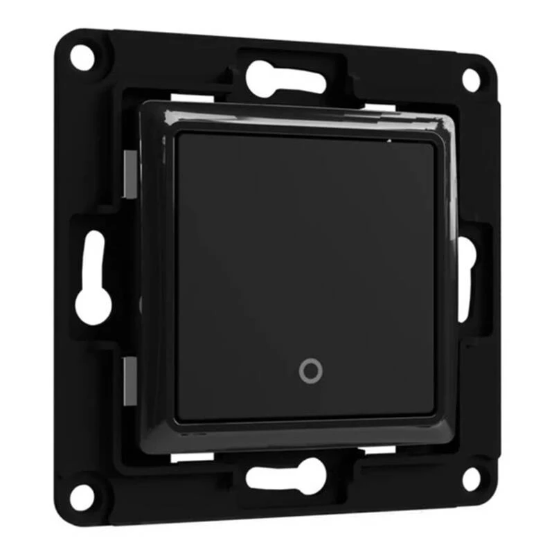 Light Switch Shelly Wall Switch 1 Czarny
