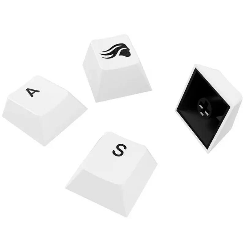 Keycaps GLORIOUS GPBT Basics PBT Dye-Sub Classic biały ANSI layout