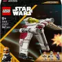 LEGO Star Wars V-19 Torrent Fighter 75432 zestaw konstrukcyjny — 567 sztuk, 3 minifigurki, model do ekspozycji i zabawy