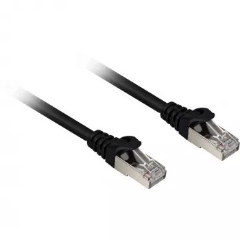 Kabel sieciowy Sharkoon Cat.6a SFTP RJ-45 Cat6a 1.5 m Czarny