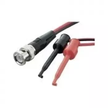 Voltcraft BNC-Test Lead [ BNC-Plug - Grabber Clips] 0.8 m Czarny, Czerwony BNC-2 x IC Clip Test Probe (KC300I)