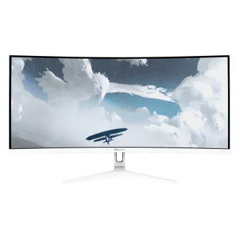 Zakrzywiony monitor Arozzi Nova 34 cale (86,4 cm) VA LED 3440×1440 21:9 1 ms Biały