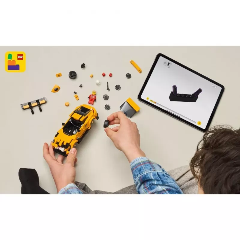 Zabawka konstrukcyjna LEGO Porsche 911 GT3 RS Speed Champions 77239 — skala 1:18, 348 elementów, 9+ lat