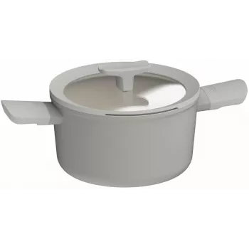 BergHOFF 3950428 garnek do zupy 3,1 l szary aluminium