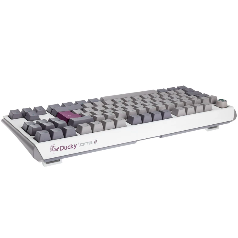 Ducky One 3 TKL klawiatura Gaming USB Srebrna