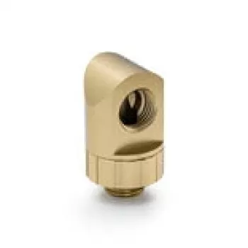 BitsPower 90° Rotary Connector Artemis BPM-AT90R Gold — złączka kątowa do chłodzenia wodnego