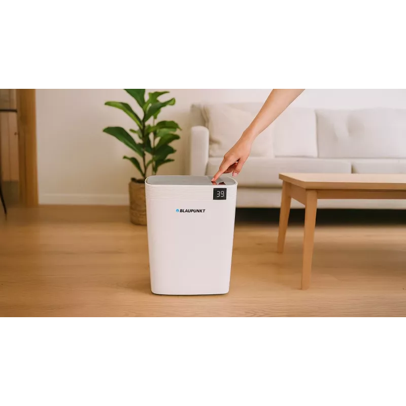 Osuszacz powietrza BLAUPUNKT ADH801 — 20 l/dobę (maks. 36 l/24h), zbiornik 4,2 l, 600 W, R290, wyświetlacz LED