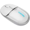 Mysz CANYON OnClick 24 BT/bezprzewodowa przezroczysta/biała