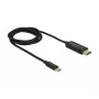Przejściówka wideo DeLOCK 84904 USB Type-C na HDMI 1m Czarny