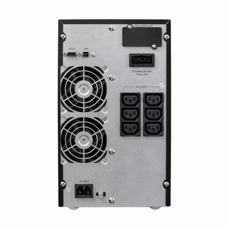 Eaton 9E 2000I zasilacz awaryjny (UPS) z podwójną konwersją (Online) 2 kVA 1600 W 6 gniazd AC