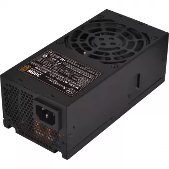 SilverStone TFX Series SST-TX300 - zasilacz (wewnętrzny) - TFX12V / ATX12V 2,4 - 80 PLUS Bronze - AC 100-240 V - 300 Watt - aktywne PFC - czarny (SST-TX300)