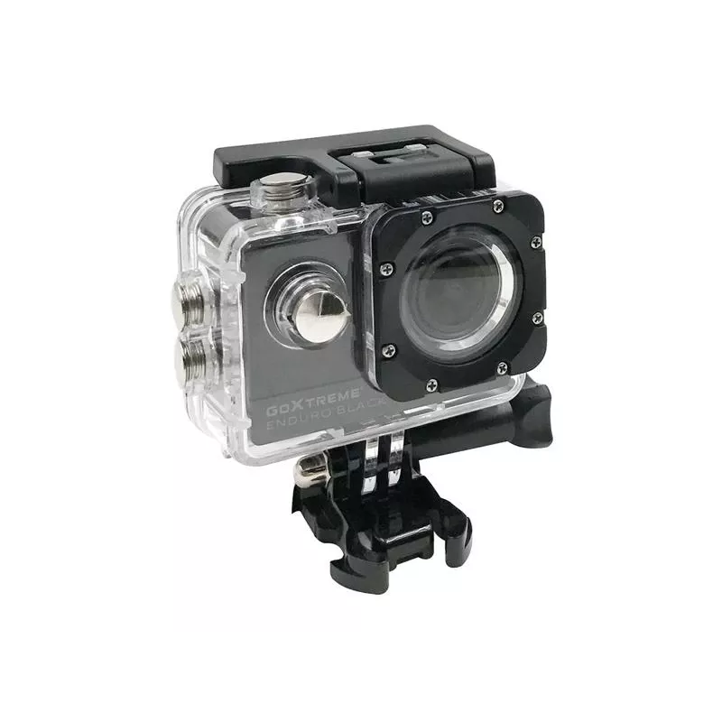 Easypix GoXtreme Enduro Czarny - Kamera sportowa - montowalna - 4K / 30 fps - 8.0 MPix - Wi-Fi - wodoodporna do 30 m - Czarny