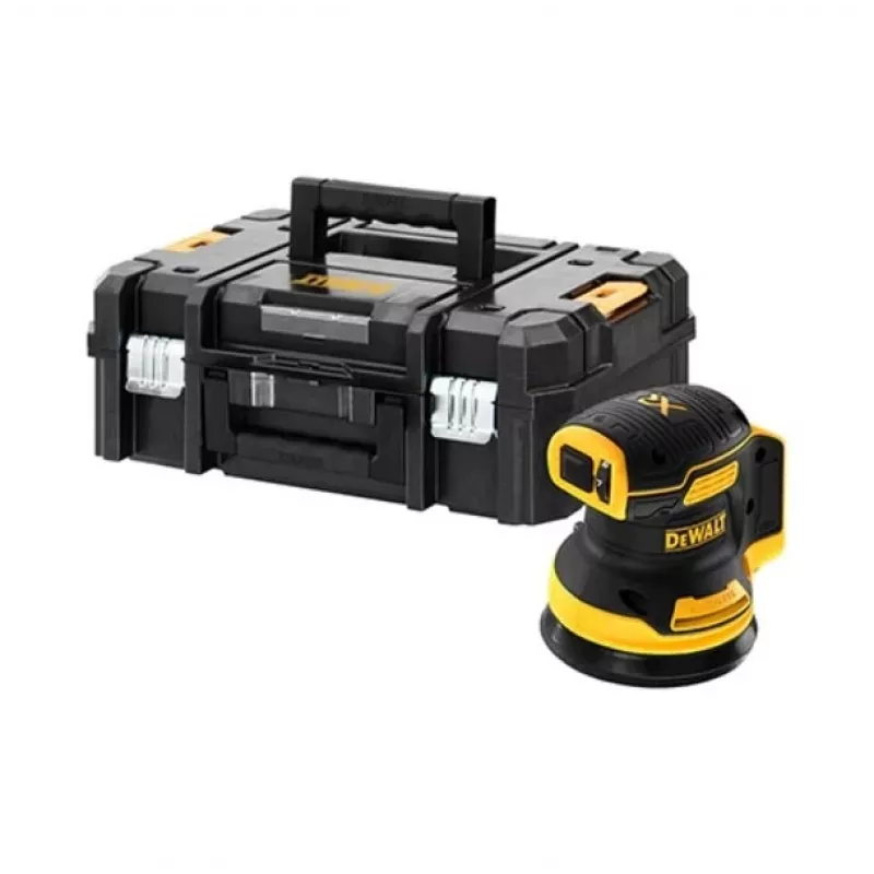 DeWALT DCW210NT-XJ szlifierka przenośna Szlifierka mimośrodowa 12000 RPM Czarny, Żółty