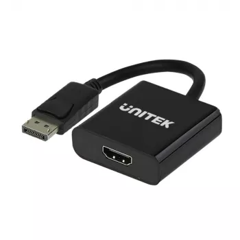 Unitek DisplayPort to HDMI 1080P Full HD Adapter Czarny