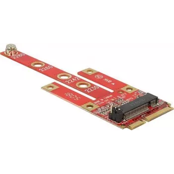 Delock 63384 Konwerter Mini PCIe na M.2 Key B z gniazdem Micro SIM