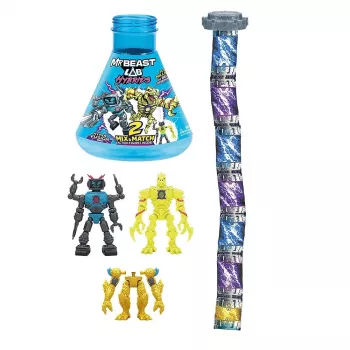 Figurki akcji Cobi Mr Beast Lab Hybrydy Multipack – zestaw kolekcjonerski Cobi (MO-24903)