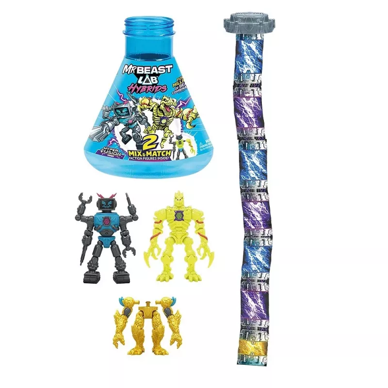 Figurki akcji Cobi Mr Beast Lab Hybrydy Multipack – zestaw kolekcjonerski Cobi (MO-24903)