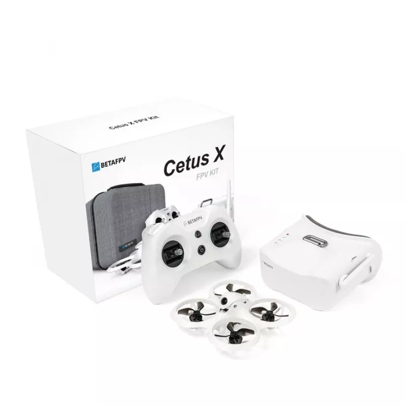 Dron BETAFPV Cetus X Kit ELRS — gotowy do lotu dron FPV z goglami w zestawie