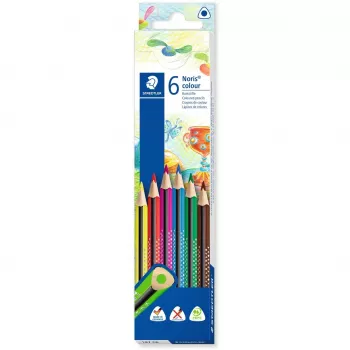 Kredki ołówkowe Staedtler 187 C6 Wielokolorowe 6 szt.