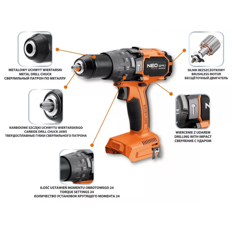 Akcesorium do wiertarki NEO tools 04-616 1 szt.