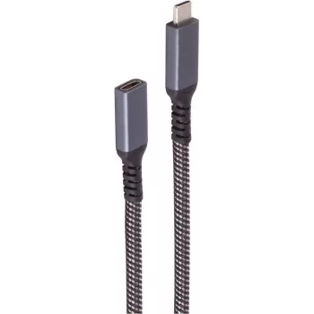 shiverpeaks ®-BASIC-S--Przedłużacz USB-C, 3.2, PD, tekstylny, 0,5 m (BS14-74003)