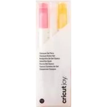 Cricut Joy™ Gel 1,0 mm, zestaw 3 pisaków biały, Pink, pomarańczowy (2009380)