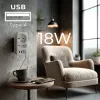 Rozdzielacz zasilania MACLEAN MCE249 F/W — 2x gniazda sieciowe (16A + 6A) i 4x USB (2x A, 2x C PD 20W)