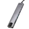 MEDIA-TECH USB HUB 8 W 1 GIGA LAN HUB MT5046