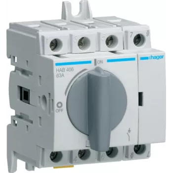Hager Lasttrennschalter HAB406 4P 63A (HAB406)