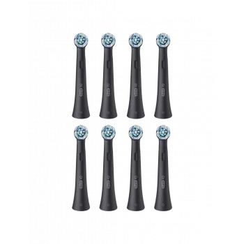 Wymienne końcówki szczoteczki Oral-B iO Ultimate Clean, czarne, 8 szt.