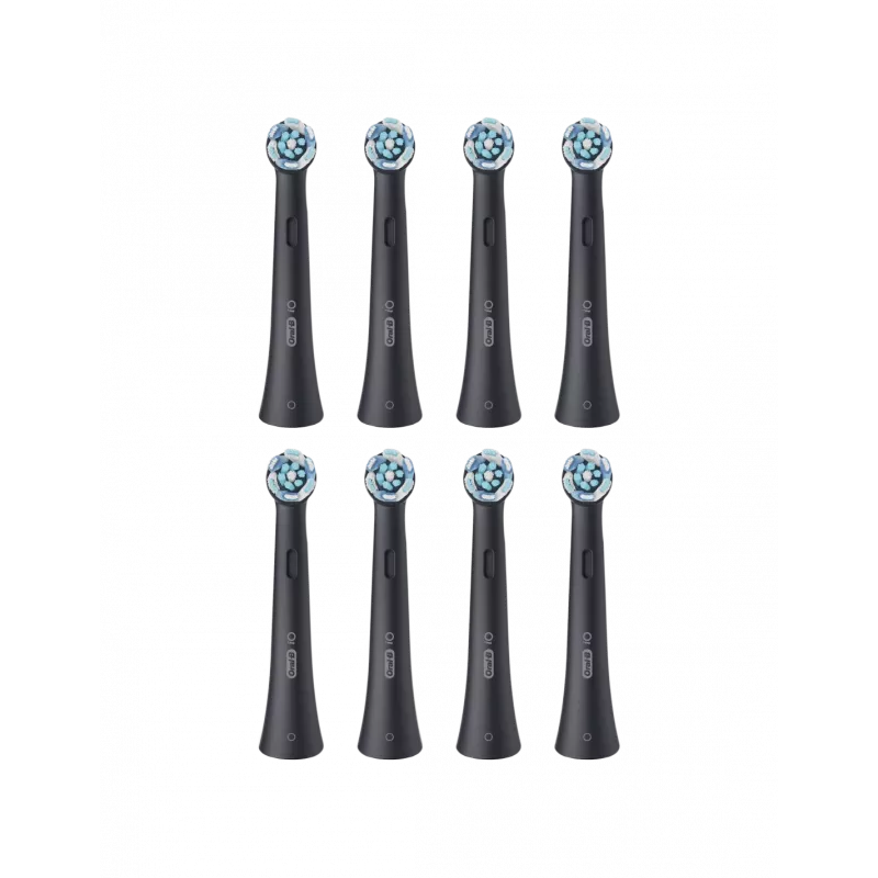 Wymienne końcówki szczoteczki Oral-B iO Ultimate Clean, czarne, 8 szt.