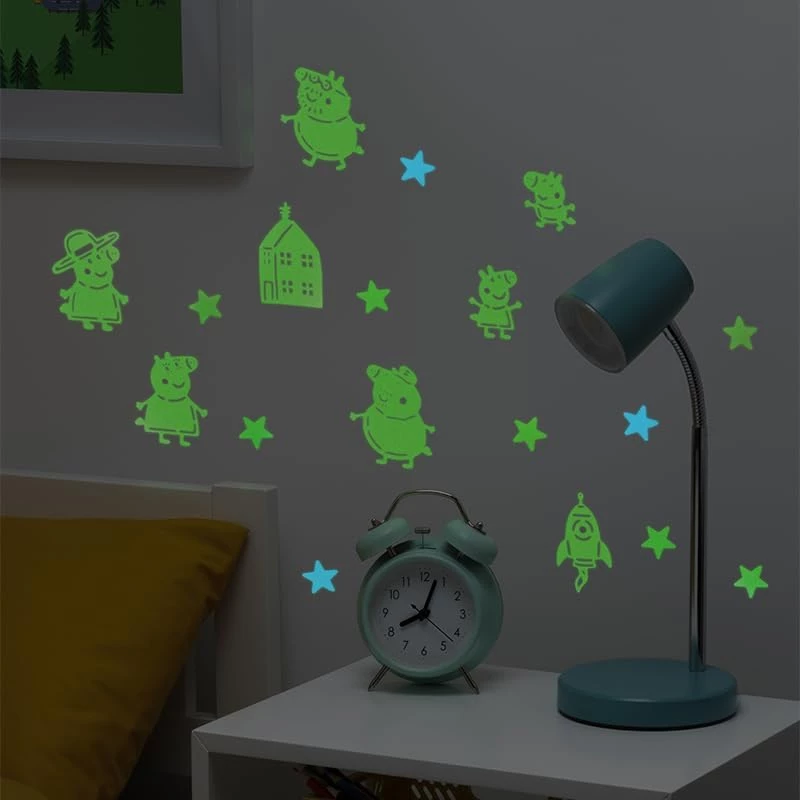 Naklejki ścienne Hasbro Peppa Pig PP13870PP świecące w ciemności gwiazdki