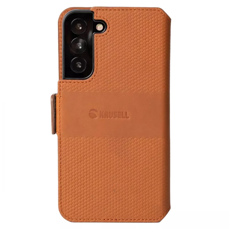 Etui z klapką Krusell Galaxy S22+ 16.8 cm Brązowe