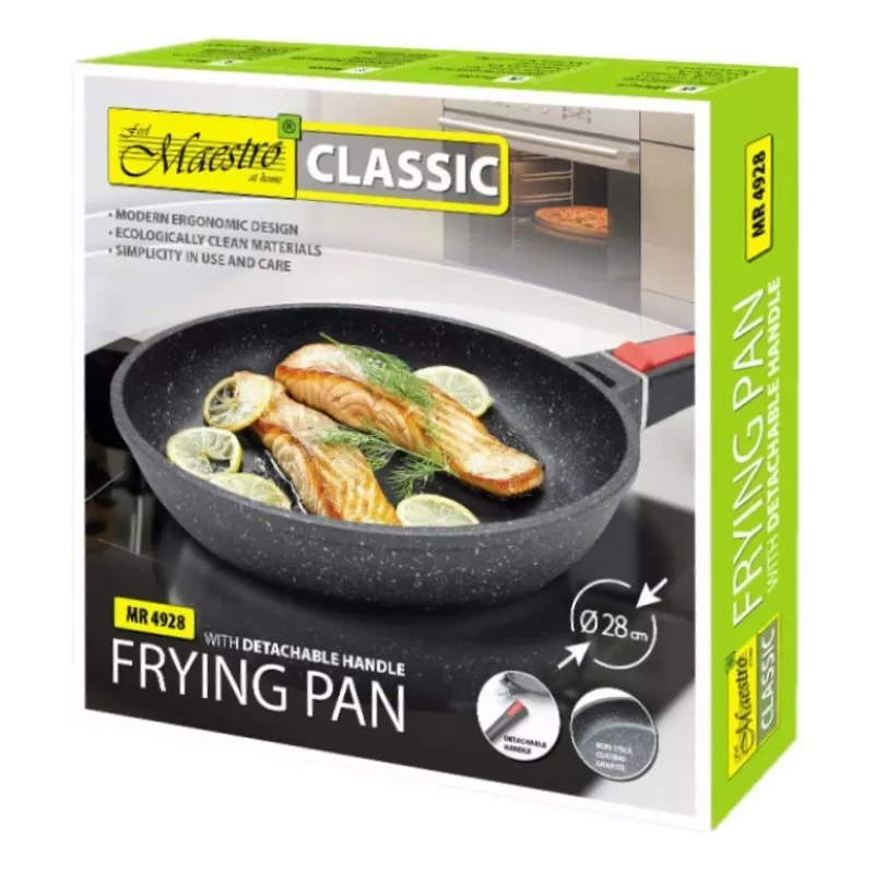Patelnia Feel-Maestro MR-4928 Wok/Stir-Fry okrągła