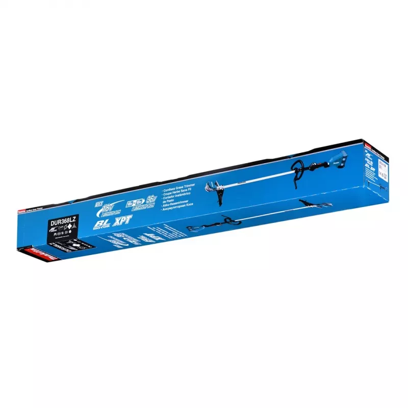 Makita DUR368LZ podkaszarka/wykaszarka 35 cm Akumulatorowa Czarna, Niebieska