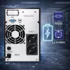 UPS QOLTEC Pure Sine Wave 1kVA 800W z AVR i wyświetlaczem LCD