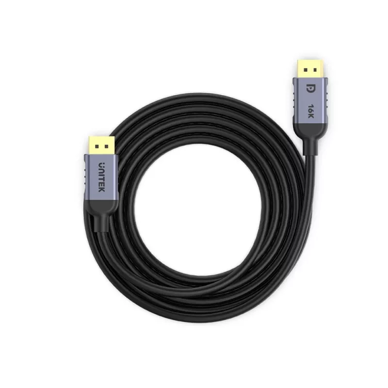 Kabel DisplayPort UNITEK C1628GY01-5M, czarno-szary