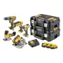 Zestaw narzędzi akumulatorowych DeWALT DCK500P3T-QW, 18V, 3 akumulatory