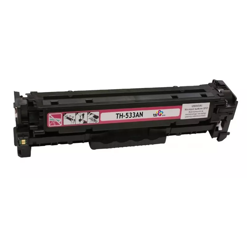 Toner TB kompatybilny z HP CC533A, 100% nowy, magenta