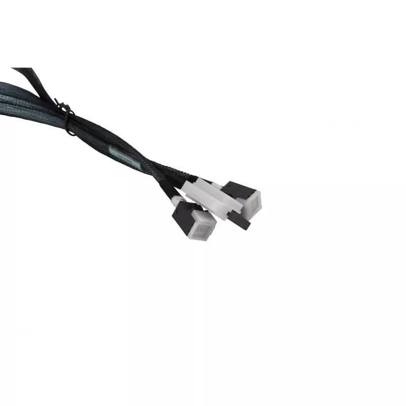 Kabel SAS Supermicro CBL-SAST-0826 Slimline SAS na 2x MiniSAS 0,7 m czarny