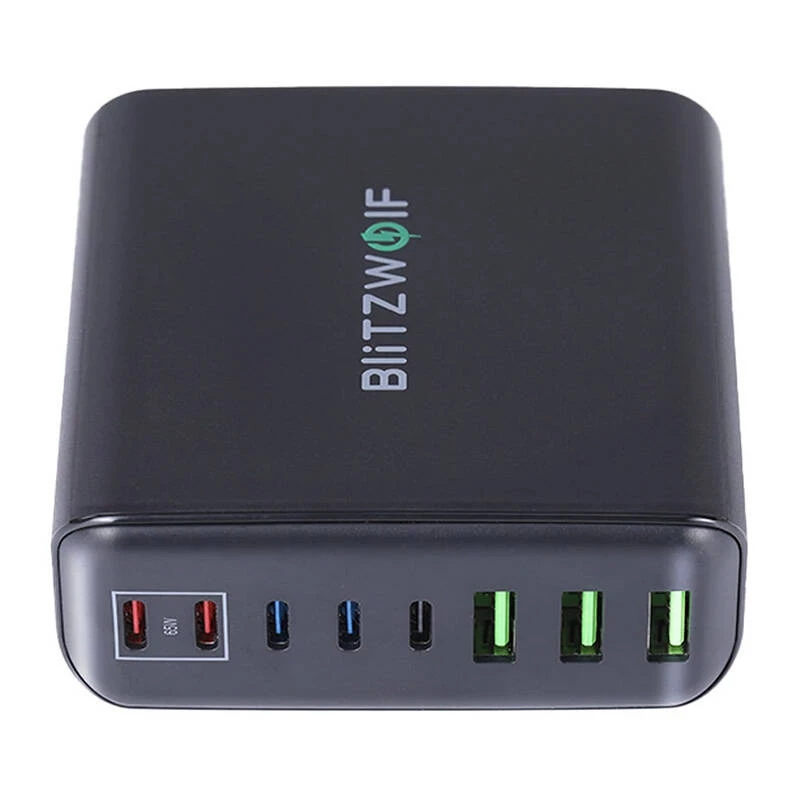 Ładowarka sieciowa BlitzWolf BW-S26 250W (czarna)