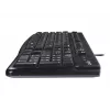 K120 Corded klawiatura, przewodowa, USB, QWERTZ, czarna