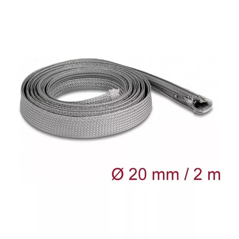 Osłona na kable DeLOCK 20830 szara 1,5 cm